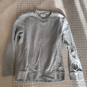 Light Blue Mens Club Monaco Crew Neck Sweatshirt